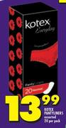 Kotex Pantyliners Assorted-20 Per Pack