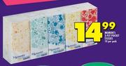 Moments 3 Ply Pocket Tissues-10 Per Pack
