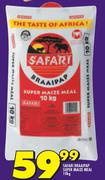 Safari Braaipap Super Maize Meal-10kg
