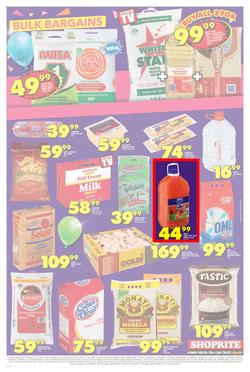 Shoprite Gauteng, Mpumalanga & North West : Birthday Low Prices (23 July - 12 Aug 2018), page 11