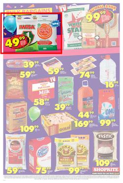 Shoprite Gauteng, Mpumalanga & North West : Birthday Low Prices (23 July - 12 Aug 2018), page 11