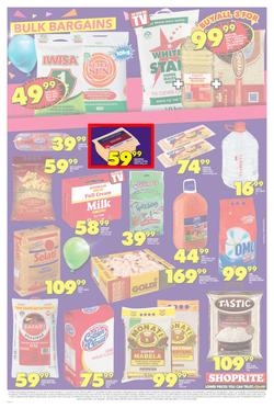 Shoprite Gauteng, Mpumalanga & North West : Birthday Low Prices (23 July - 12 Aug 2018), page 11