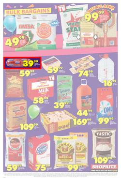 Shoprite Gauteng, Mpumalanga & North West : Birthday Low Prices (23 July - 12 Aug 2018), page 11