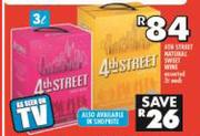 4th Street Natural Sweet Wine-3Ltr Each