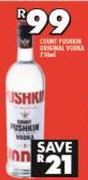 Coline Pushkin Original Vodka-750ml