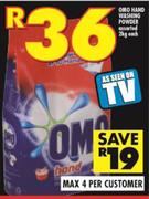 Omo Hand Washing Powder-2kg Each