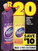 Domestos Thick Bleach-750 Each