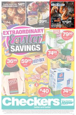 Checkers Gauteng, Mpumalanga, Limpopo, North West : Easter Specials (08 Apr - 21 Apr 2019), page 1