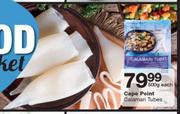 Cape Point Calamari Tubes-500g Each