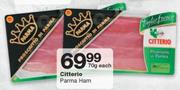Citterio Parma Ham-70g Each