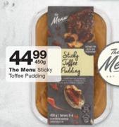 The Menu Sticky Toffee Pudding-450g