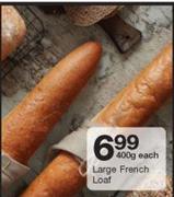 Large French Loaf-400g Each