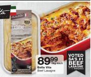 Bella Vita Beef Lasagne-1Kg Each