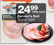 Farmer's Deli Gypsy Ham-100g Each