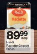 Heidi Raciette Cheese Slices-300g