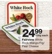 Fairview White Rock Mango/Fig/Pear Cheese-100g Each