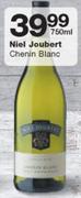 Niel Joubert Chenin Blanc-750ml