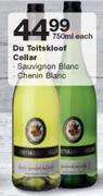 Du Toitskloof Cellar Sauvignon Blanc/Chenin Blanc-750ml Each