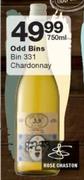 Odd Bins Bin 331 Chardonnay-750ml