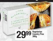 Linda McCartney's Vegetarian Country Pies-380g Each