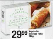 Linda McCartney's Vegetarian Sausage Rolls-342g Each
