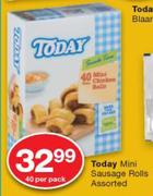Today Mini Sausage Rolls-40's Per Pack
