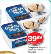 Dairymaid Country Fresh Ice Cream-1.5L/1.8L Each