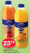 Take 5 100% Fruit Juice Blend-1.5L Each