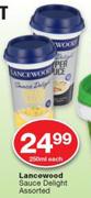Lancewood Sauce Delight-250ml Each