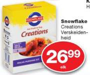 Snowflake Creations Verskeidenheid-Each
