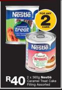 Nestle Caramel Treat Cake Filling-2X360g