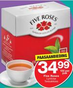 Five Roses Lynlose Teesakkies-100's Per Pack
