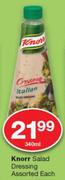 Knorr Salad Dressing-340ml Each
