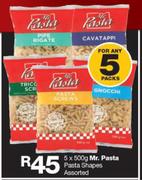 Mr. Pasta Pasta Shapes-5X500g