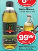 Soleoliva Ekstra Suiwer Olyfolie-750ml Each