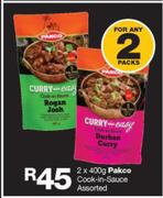 Pakco Cook In Sauce-2X400g