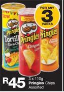 Pringles Chips Assorted-3 x 110g