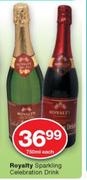 Royalty Sparkling Celebration Drink-750ml Each