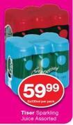 Tiser Sparkling Juice-6x330ml Per Pack