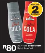 Sodastream Syrup-2x440ml
