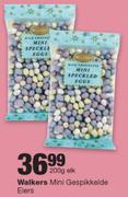 Walkers Mini Gespikkelde Eiers-200g Elk