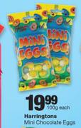 Harringtons Mini Chocolate Eggs-100g Each