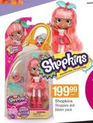 Shopkins Shoppies Doll Blister Pack-Each