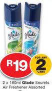 Glade Secrets Air Freshener-2x180ml
