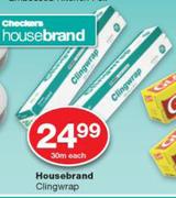 Housebrand Clingwrap-30m Each