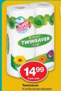 Twinsaver kombuishanddoeke-2 per pak
