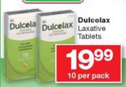 Dulcolax Laxative Tablets-10 Per Pack