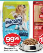 Waggies Dog Food Assorted-6Kg/8Kg Each
