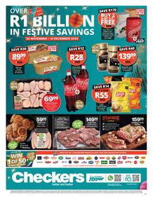 Checkers Gauteng, Brits, Klerksdorp, Limpopo, Mpumalanga, North West, Potchefstroom & Rustenburg : Festive Month End Savings (20 November - 10 December 2023)