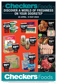 Checkers Gauteng, Brits, Klerksdorp, Limpopo, Mpumalanga, North West, Potchefstroom & Rustenburg : Discover A World Of Freshness (22 April - 5 May 2024)